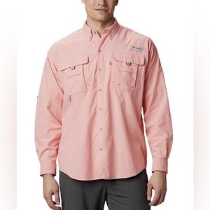 Magellan Outdoors Men's Aransas Pass Mini Check Long Sleeve Fishing Shirt